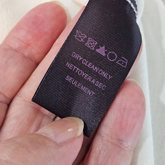 Hale Bob Size Medium White Embroidered Long Sleeve Feminine Blouse Top - Picture 8 of 8